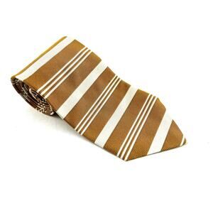 Tie Ferrell Reed for NORDSTROM Necktie English Silk Vintage Print Blue Pattern